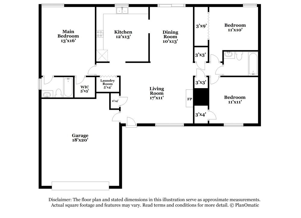 3-Bed Rental on 10299 Wisteria Ln photo 2