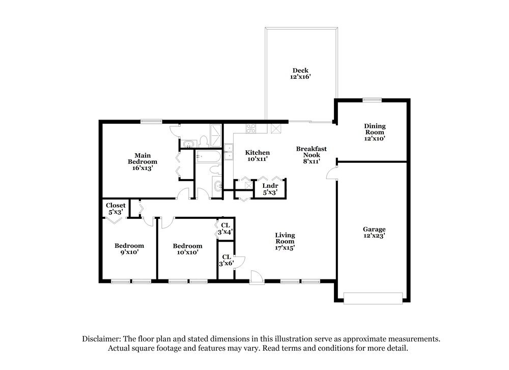 3-Bed Rental on 1860 Suwanee Ridge photo 2