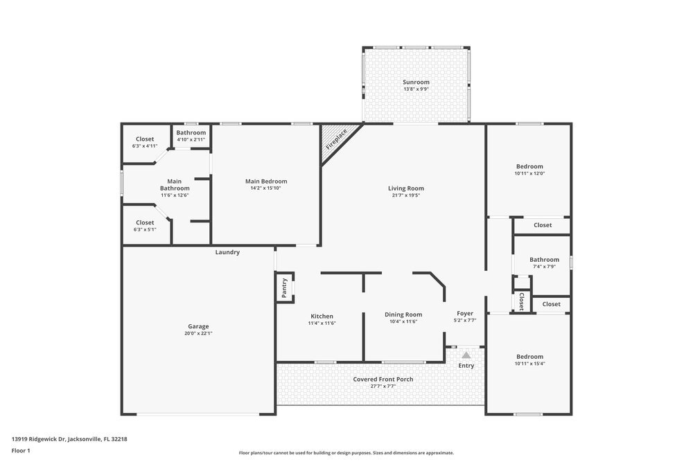 3-Bed Rental on 13919 Ridgewick Dr photo 2