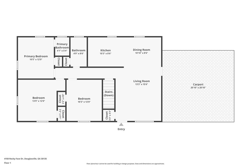 3-Bed Rental on 4150 Rocky Face photo 2