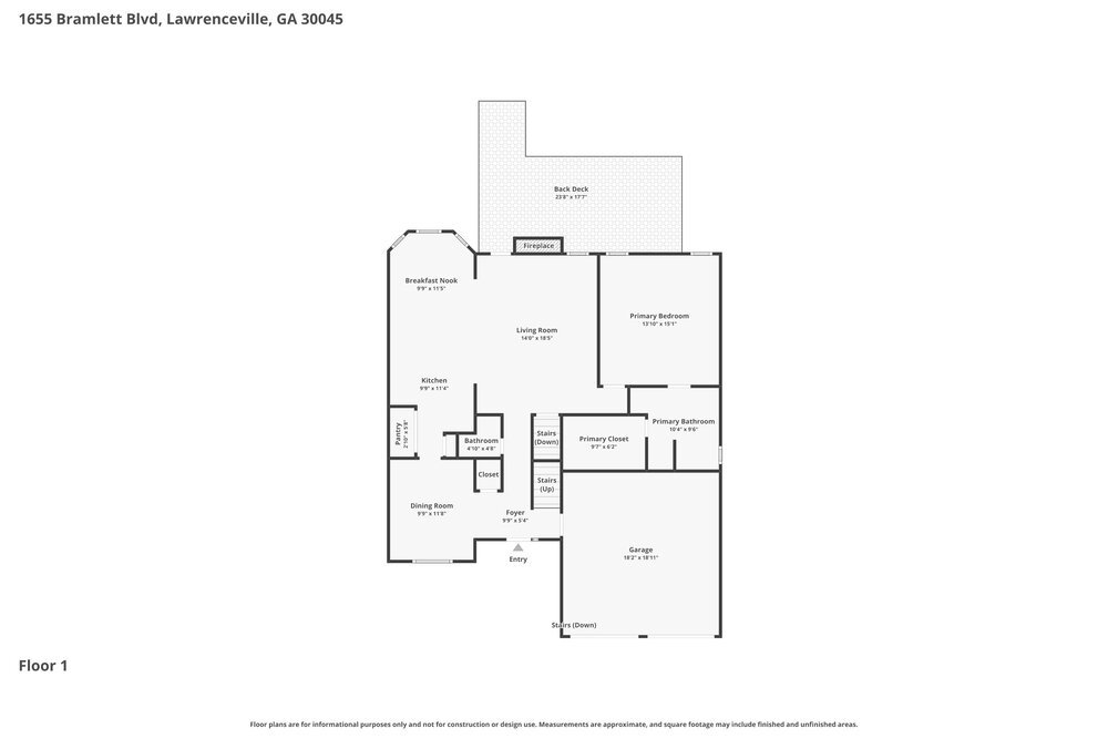 3-Bed Rental on 1655 Bramlett Blvd photo 2