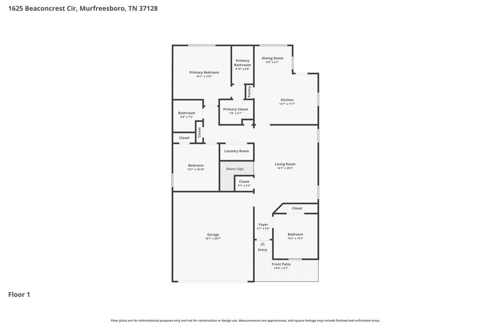 4-Bed Rental on 1625 Beaconcrest Cir photo 2