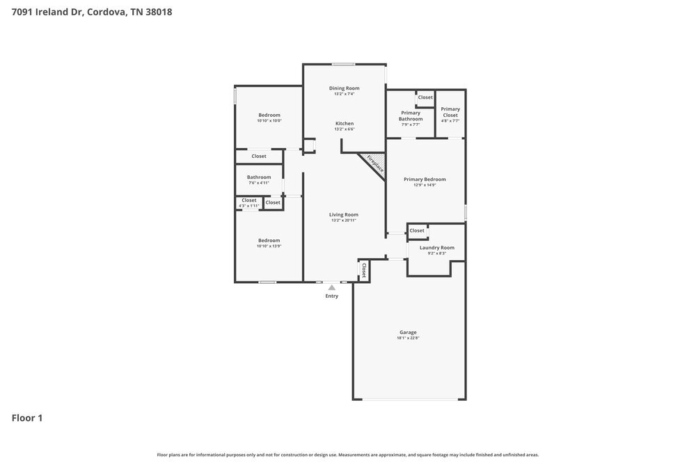 3-Bed Rental on 7091 Ireland Dr photo 2