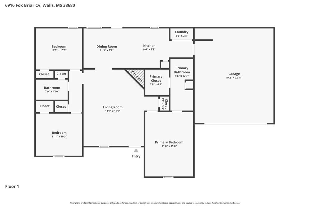 3-Bed Rental on 6916 Fox Briar photo 2