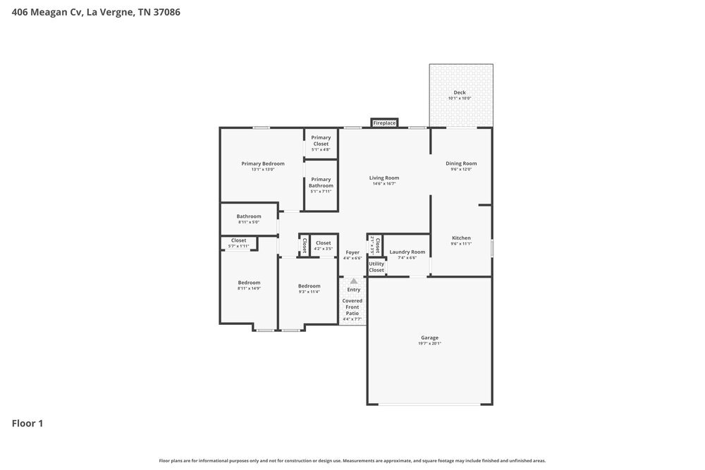 3-Bed Rental on 406 Meagan Cv photo 2
