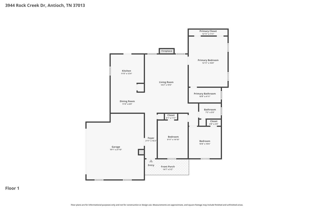 3-Bed Rental on 3944 Rock Creek photo 2