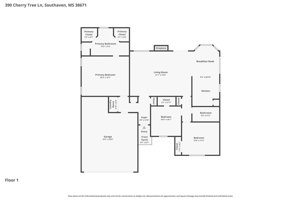 3-Bed Rental on 390 Cherry Tree photo 2