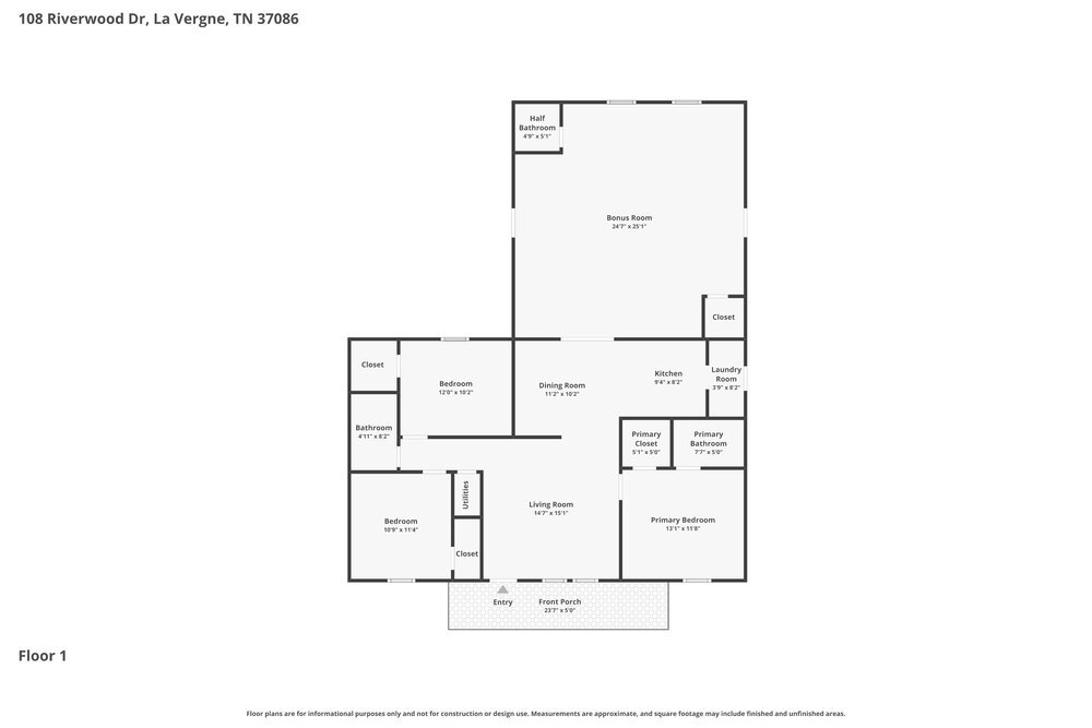 3-Bed Rental on 108 Riverwood Dr photo 2