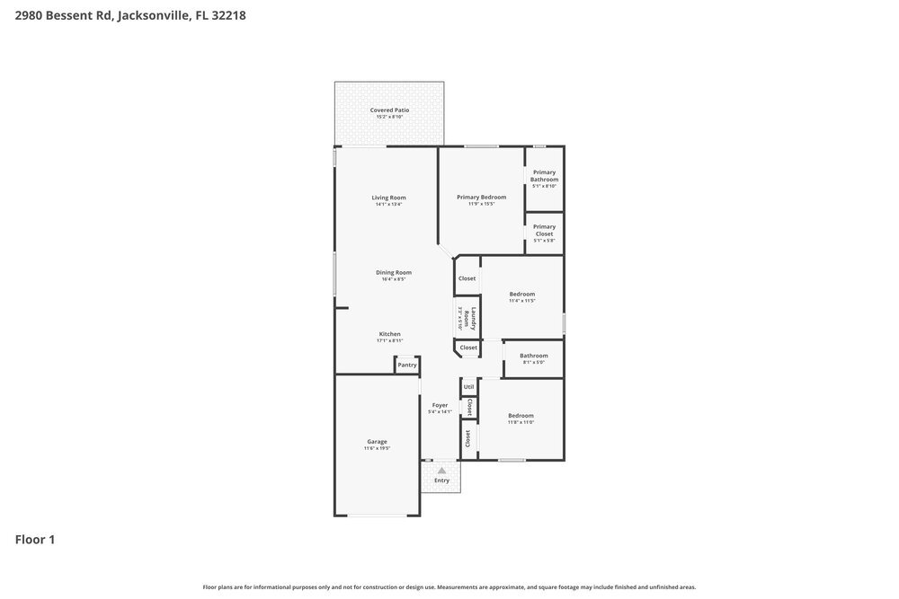 3-Bed Rental on 2980 Bessent Rd photo 2