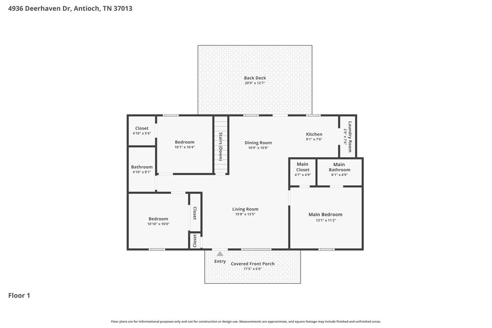 3-Bed Rental on 4936 Deerhaven Dr photo 2