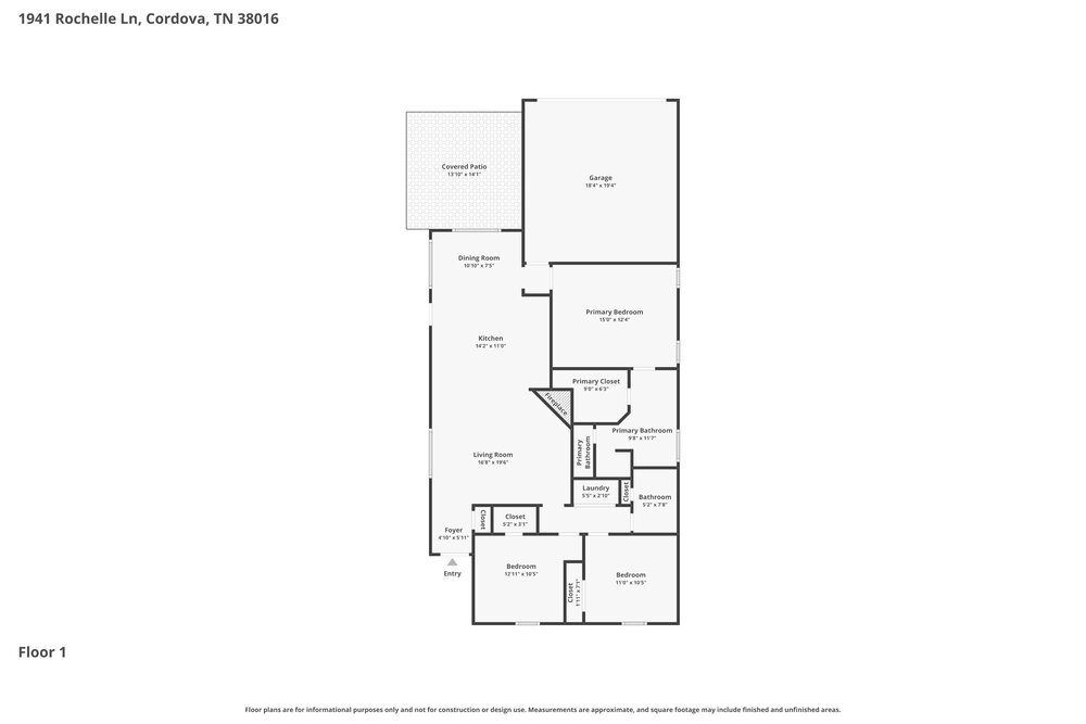 3-Bed Rental on 1941 Rochelle Ln photo 2