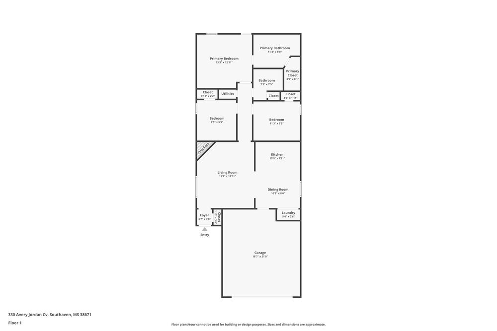 3-Bed Rental on 330 Avery Jordan photo 2