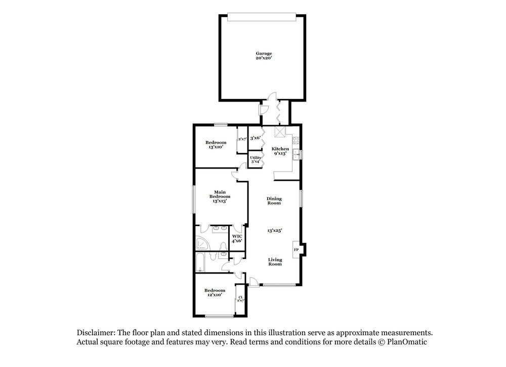 3-Bed Rental on 6117 Bristol Ridge photo 2