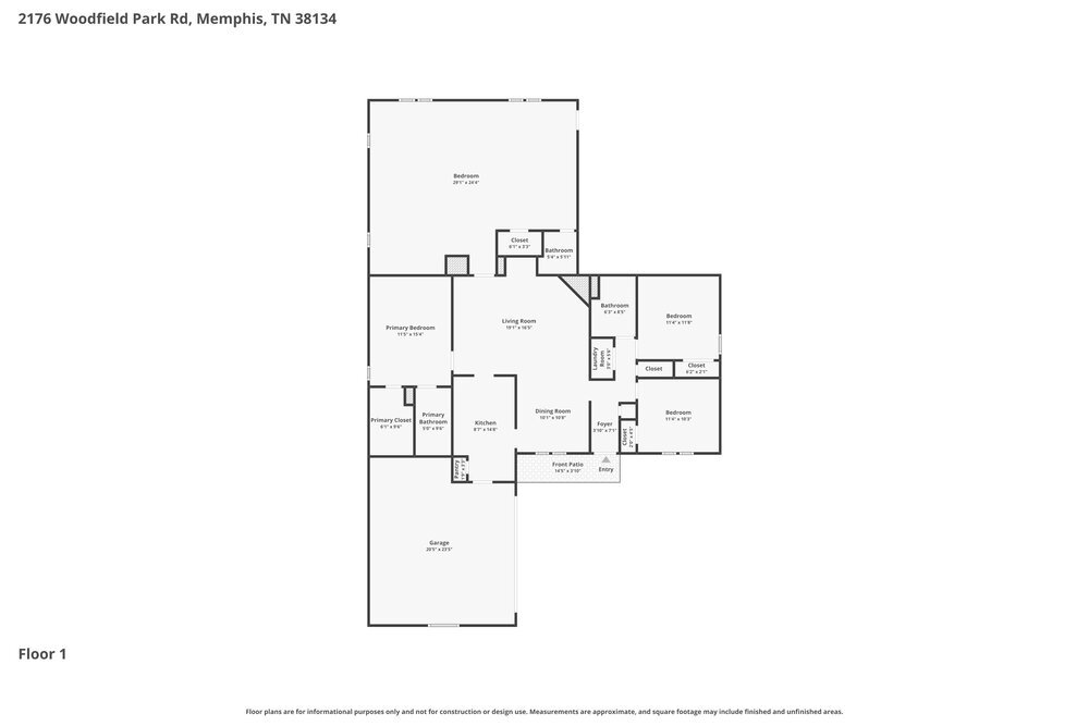 4-Bed Rental on 2176 Woodfield Park photo 2