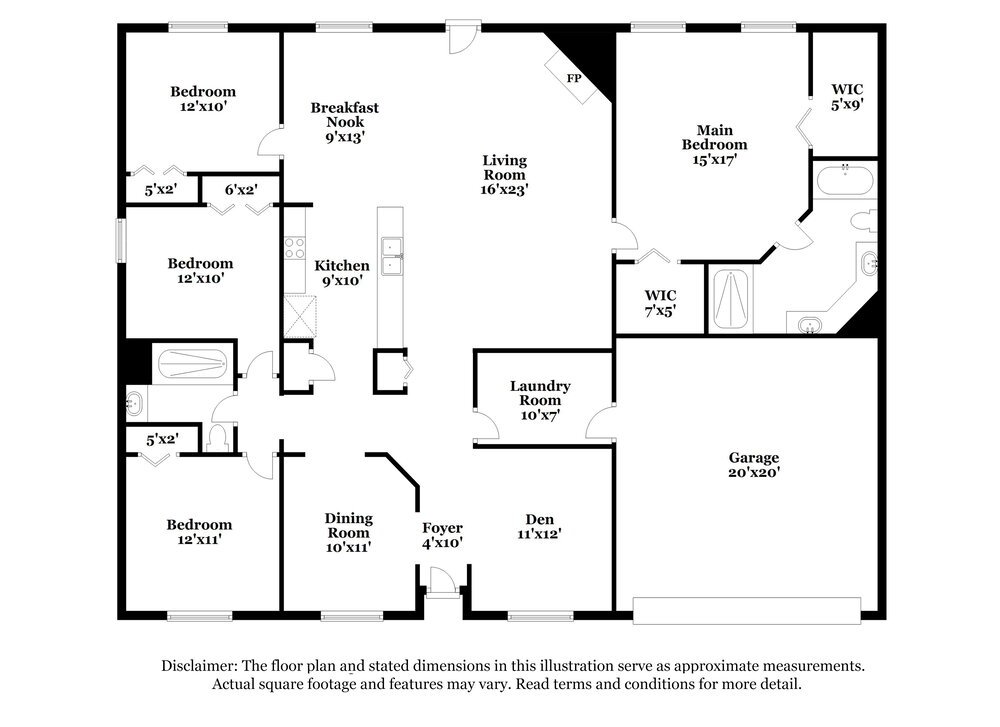 4-Bed Rental on 2625 Fox Creek photo 2