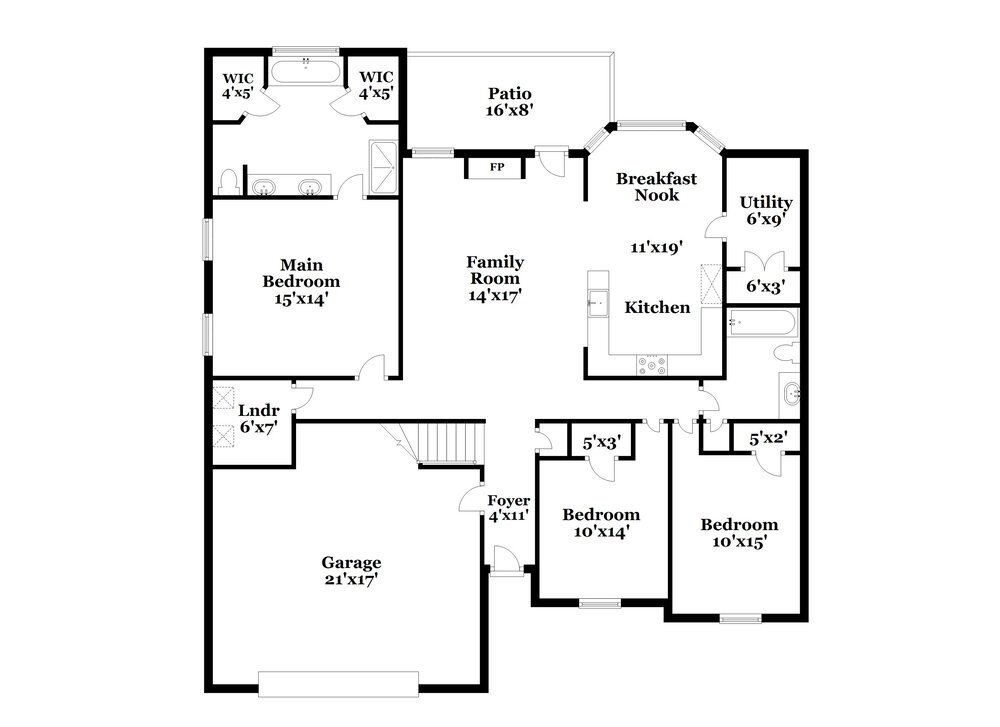 4-Bed Rental on 3469 Marion Ln photo 2
