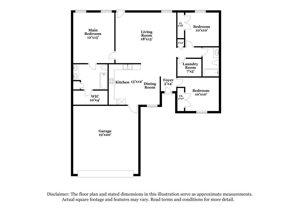 3-Bed Rental on 1316 S Hampton photo 2