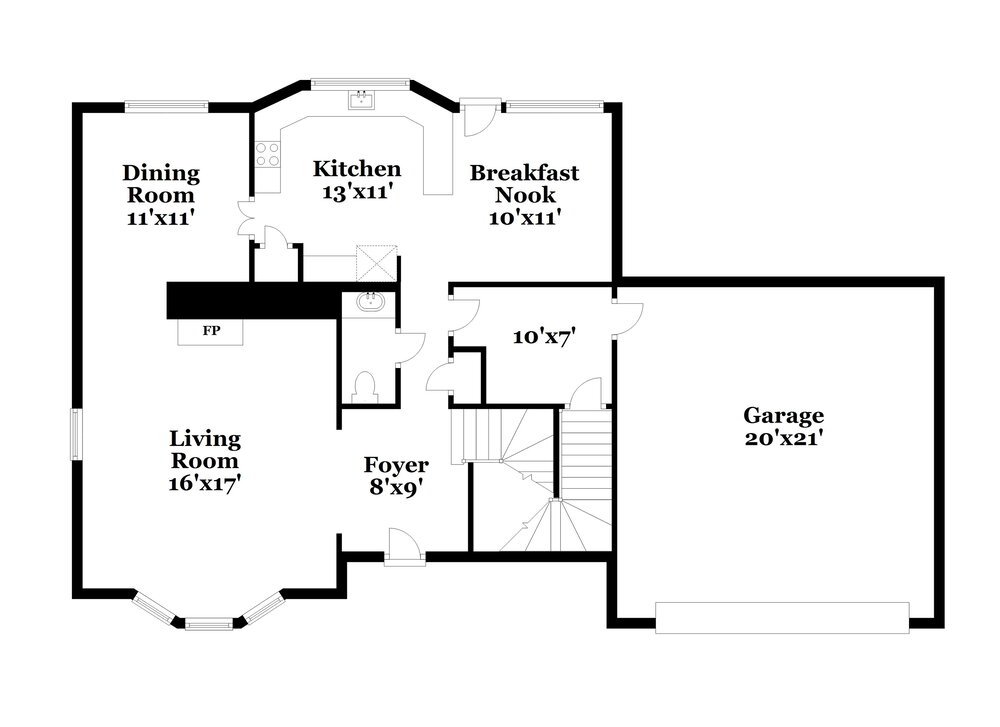 3-Bed Rental on 4118 Huntcliff Dr photo 3