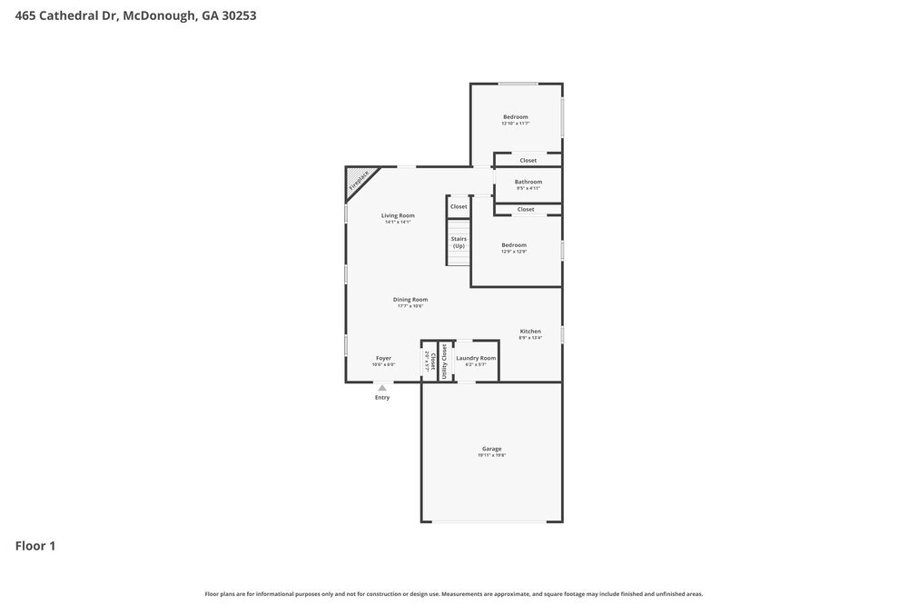 3-Bed Rental on 465 Cathedral Dr photo 3
