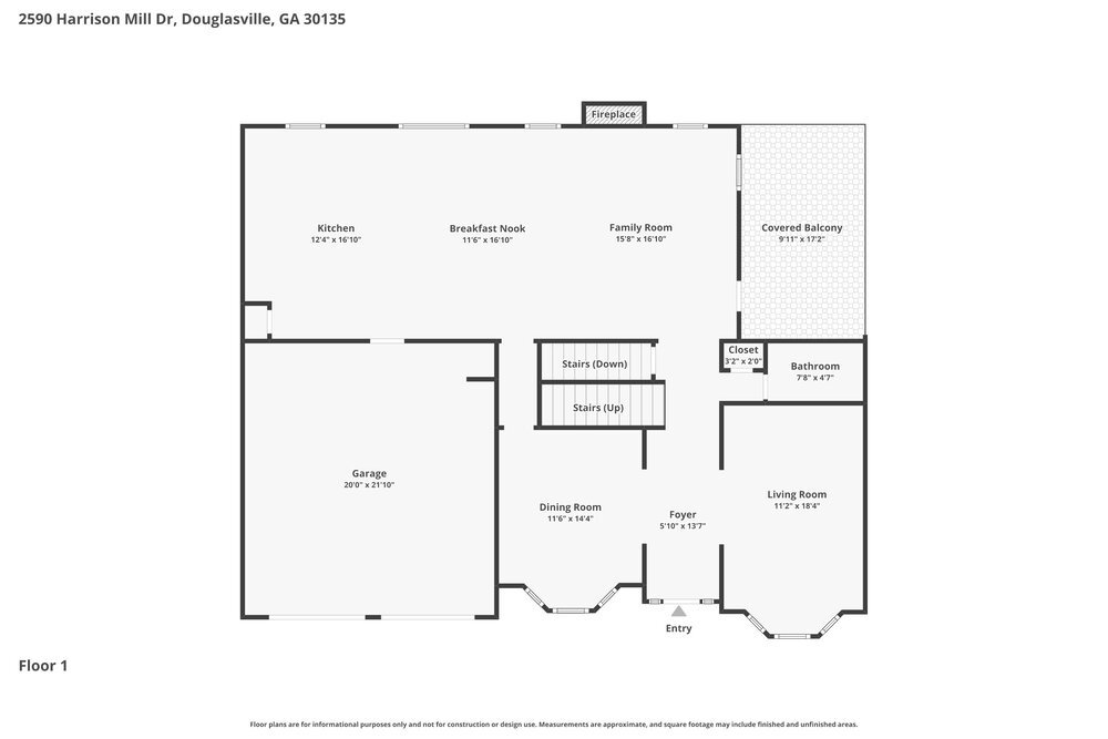 4-Bed Rental on 2590 Harrison Mill photo 3