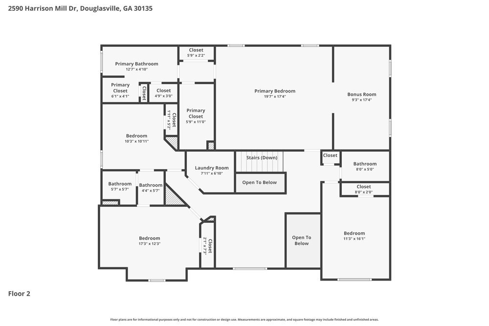 4-Bed Rental on 2590 Harrison Mill photo 4