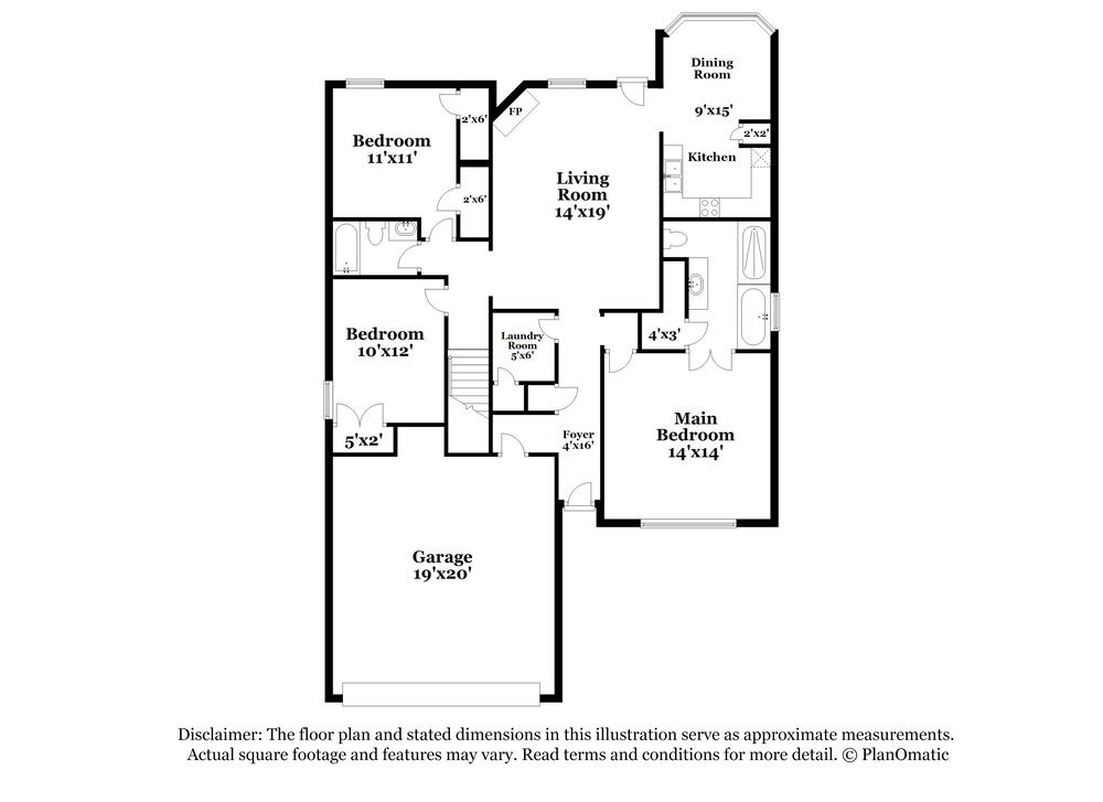 3-Bed Rental on 8243 Cross Point photo 2
