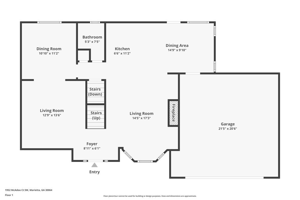 5-Bed Rental on 1952 Mcadoo Ct photo 2