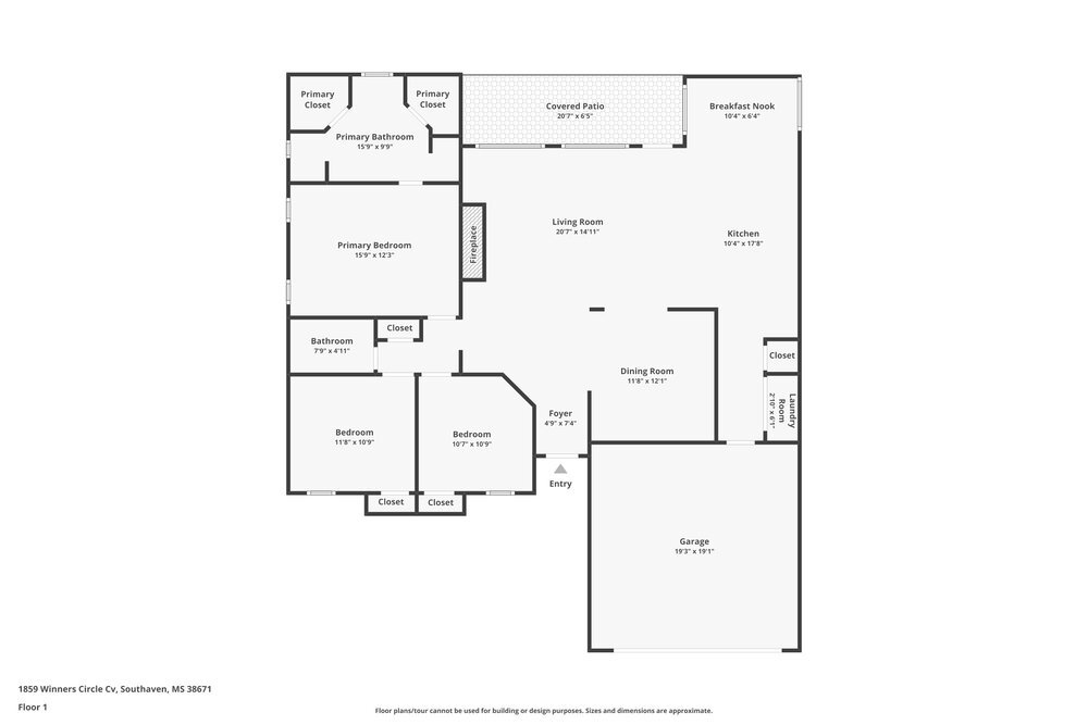 3-Bed Rental on 1859 Winners Circle photo 2