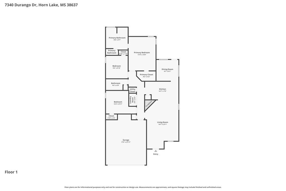 3-Bed Rental on 7340 Durango Dr photo 2