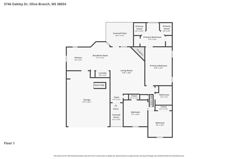 3-Bed Rental on 5746 Oakley Dr photo 2