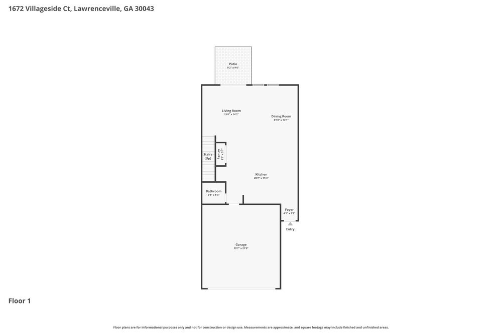 3-Bed Rental on 1672 Villageside Ct photo 2