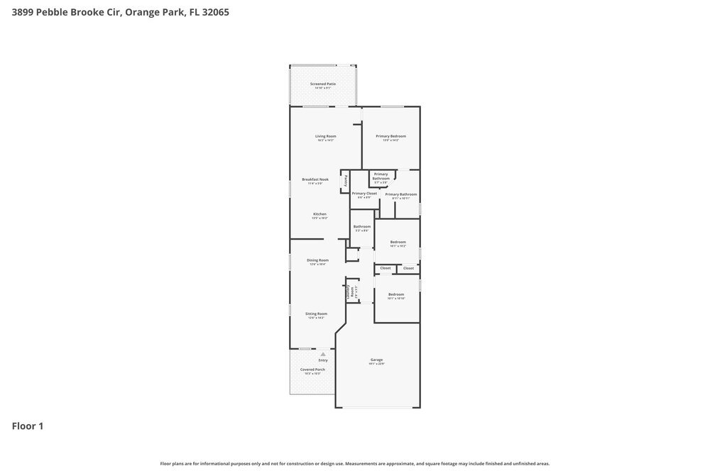 3-Bed Rental on 3899 Pebble Brooke photo 2