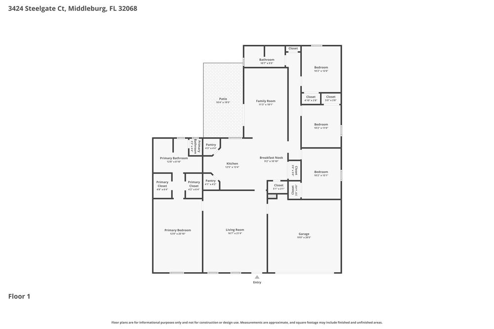 4-Bed Rental on 3424 Steelgate Ct photo 2