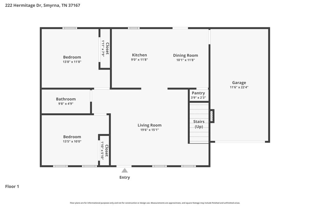 3-Bed Rental on 222 Hermitage Dr photo 2