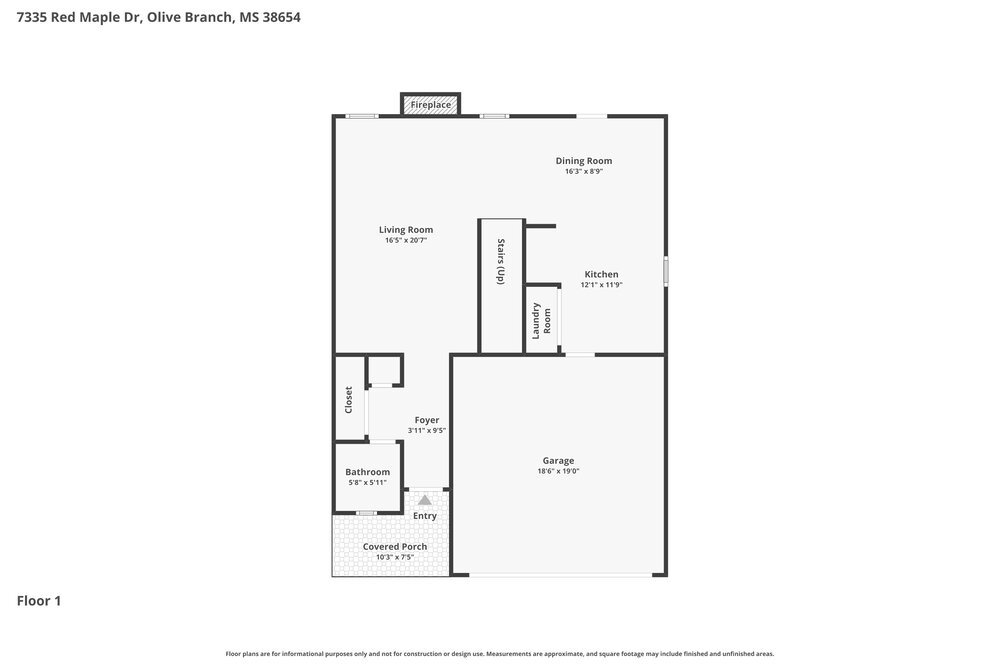3-Bed Rental on 7335 Red Maple photo 2