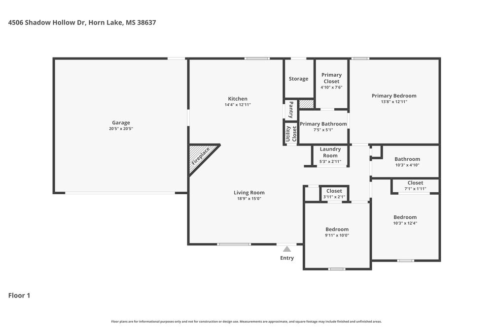 3-Bed Rental on 4506 Shadow Hollow photo 2