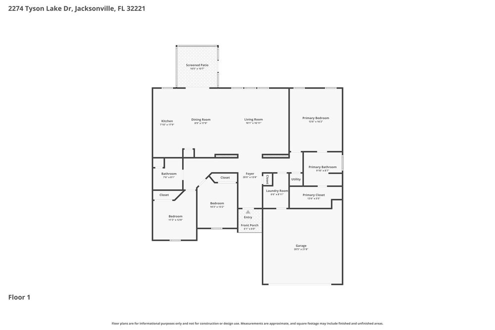 3-Bed Rental on 2274 Tyson Lake photo 2