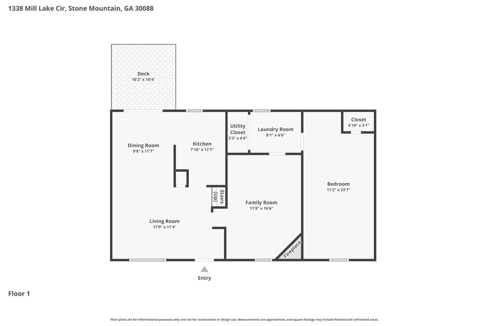 3-Bed Rental on 1338 Mill Lake photo 2