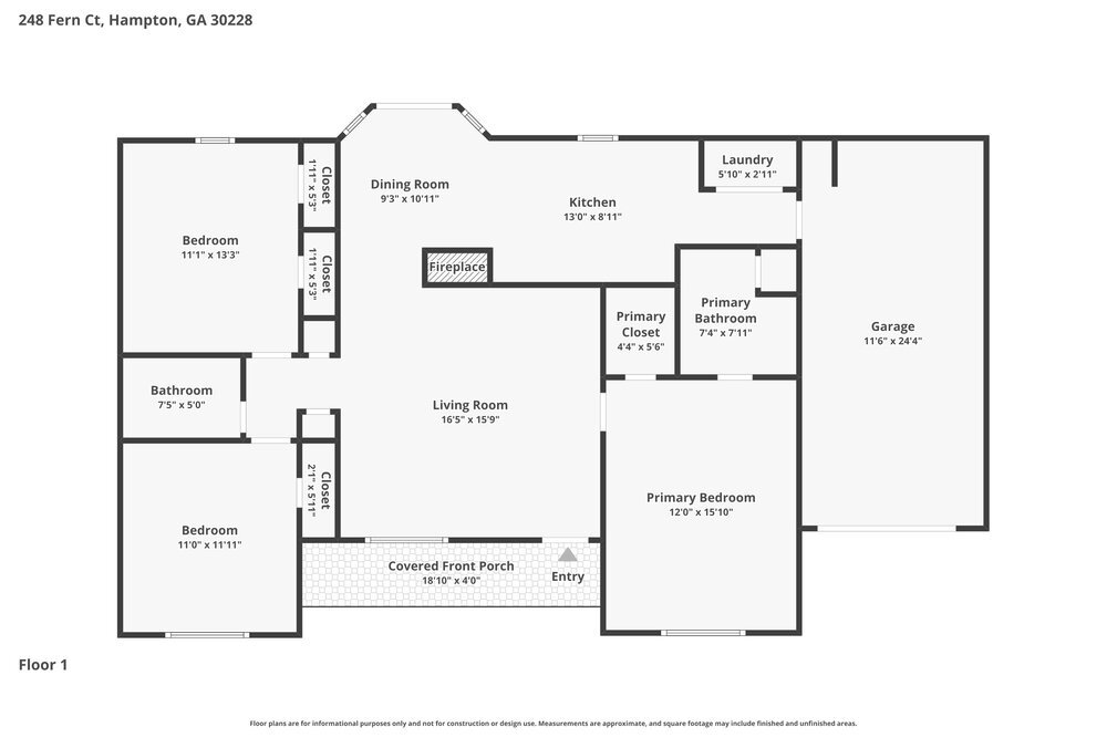3-Bed Rental on 248 Fern Ct photo 2
