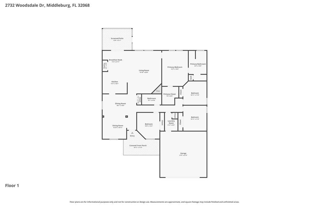 4-Bed Rental on 2732 Woodsdale Dr photo 2