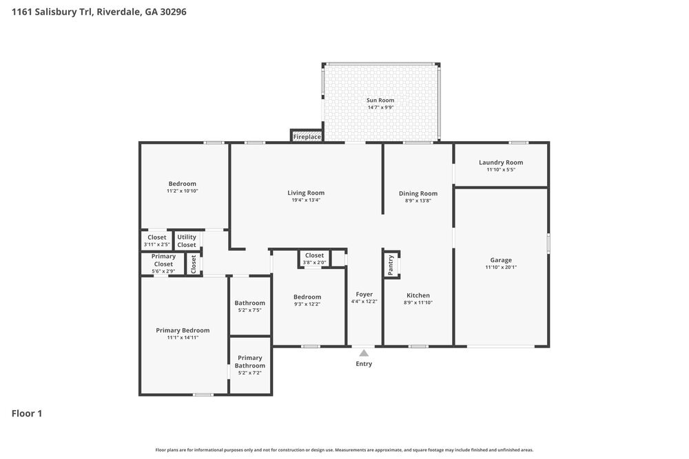 3-Bed Rental on 1161 Salisbury Trl photo 2