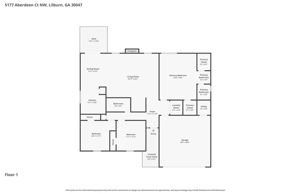 3-Bed Rental on 5177 Aberdeen Ct photo 2