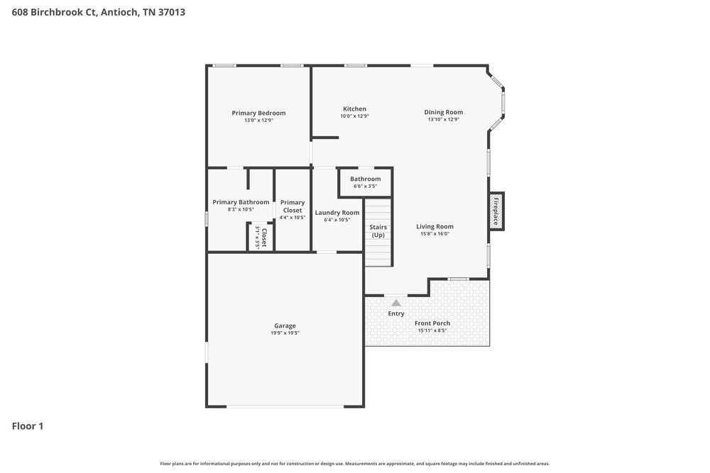 3-Bed Rental on 608 Birchbrook Ct photo 2