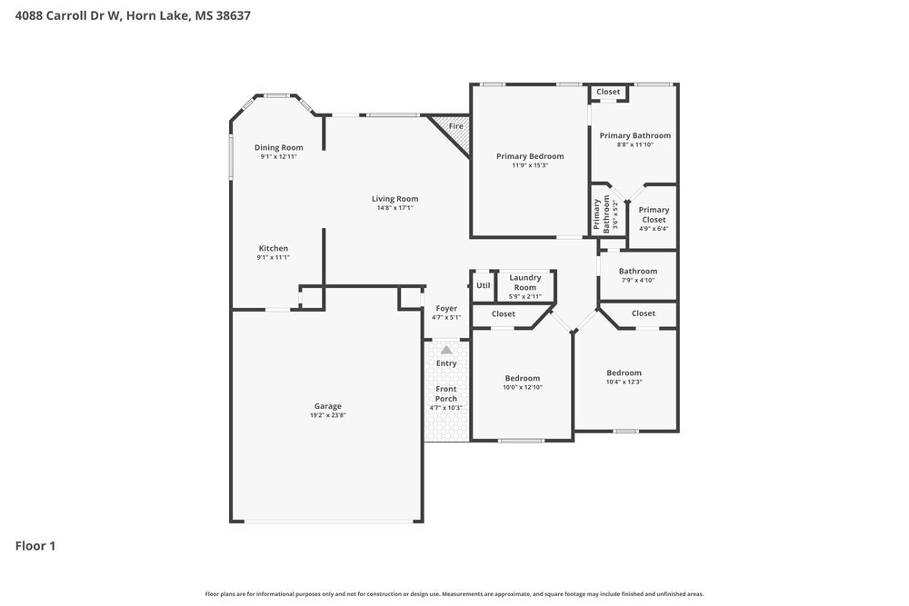 3-Bed Rental on 4088 Carroll Dr photo 2