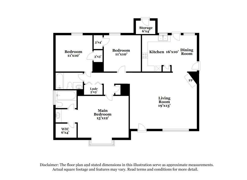 3-Bed Rental on 5305 N Oak photo 2