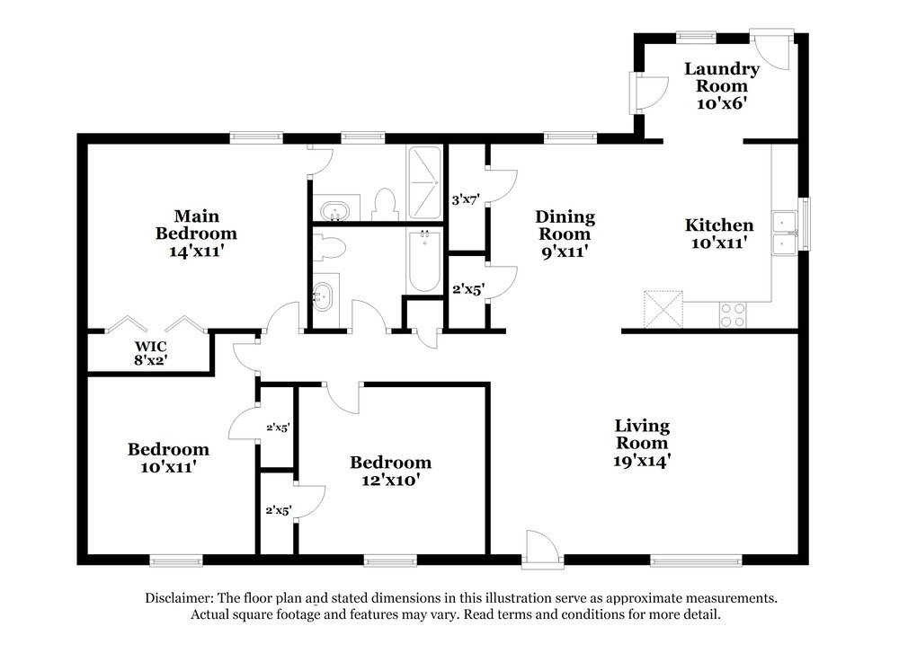 3-Bed Rental on 5961 Garner Rd photo 2