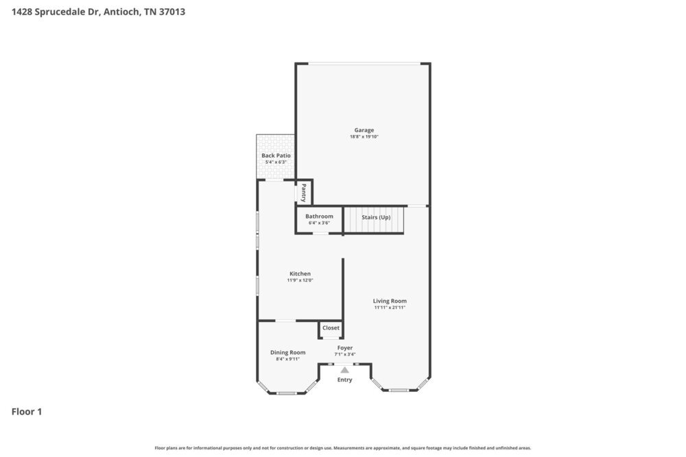 3-Bed Rental on 1428 Sprucedale Dr photo 2