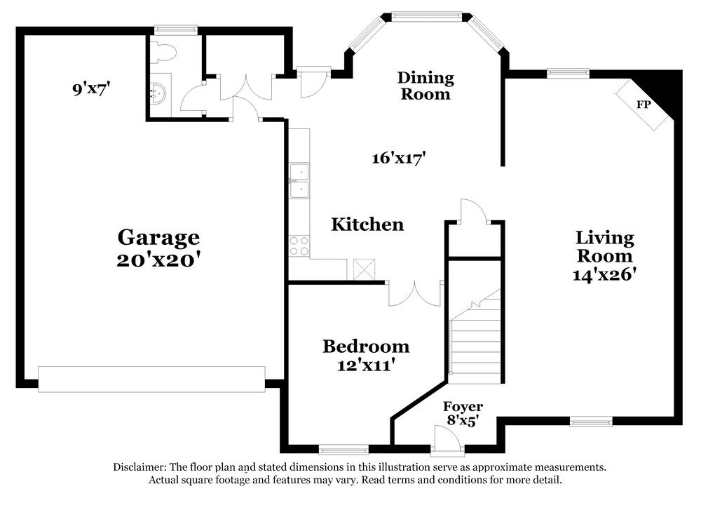 3-Bed Rental on 7159 Creekside Dr photo 2