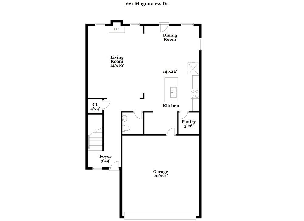 4-Bed Rental on 221 Magnaview Dr photo 2