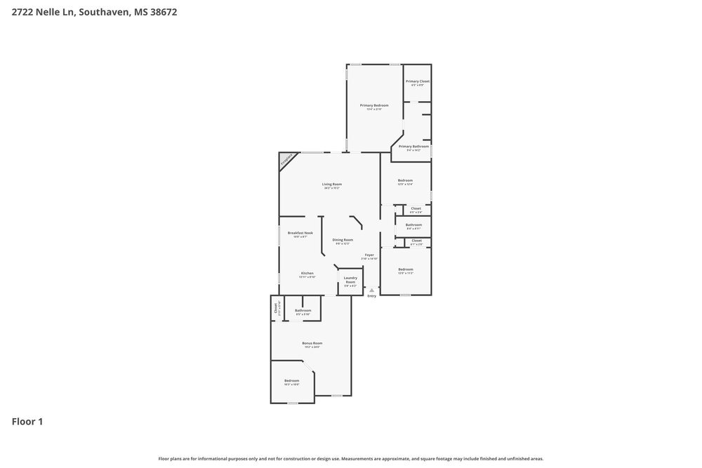 4-Bed Rental on 2722 Nelle Ln photo 2